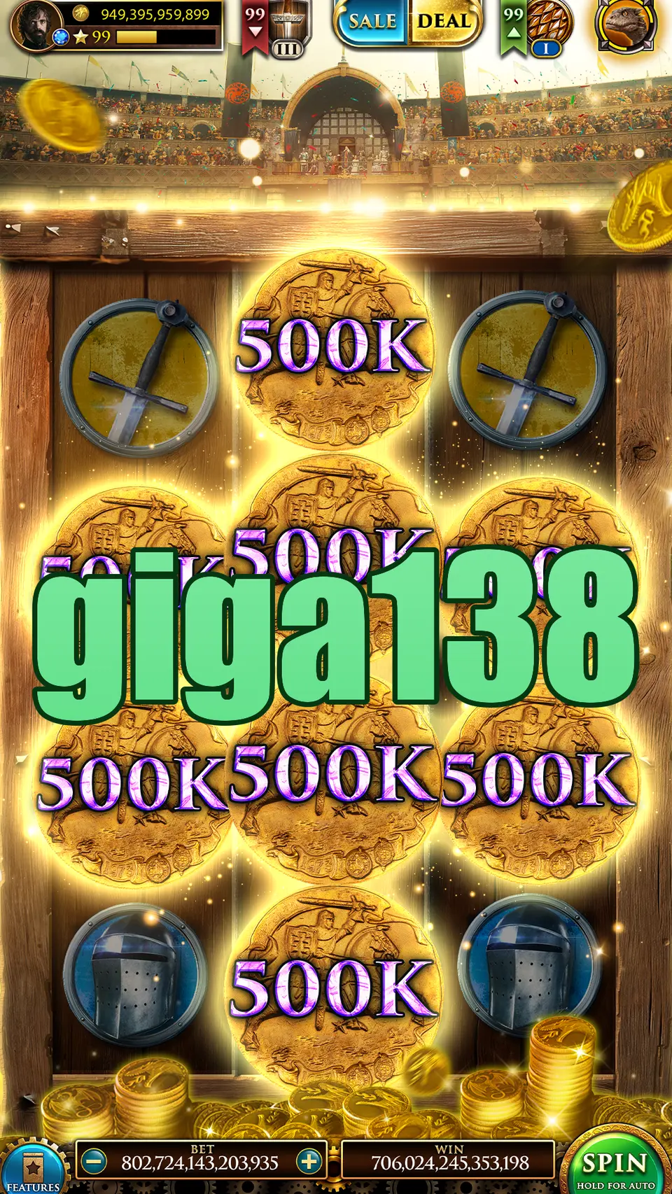 giga138 Tangkapan Layar - APK Resmi